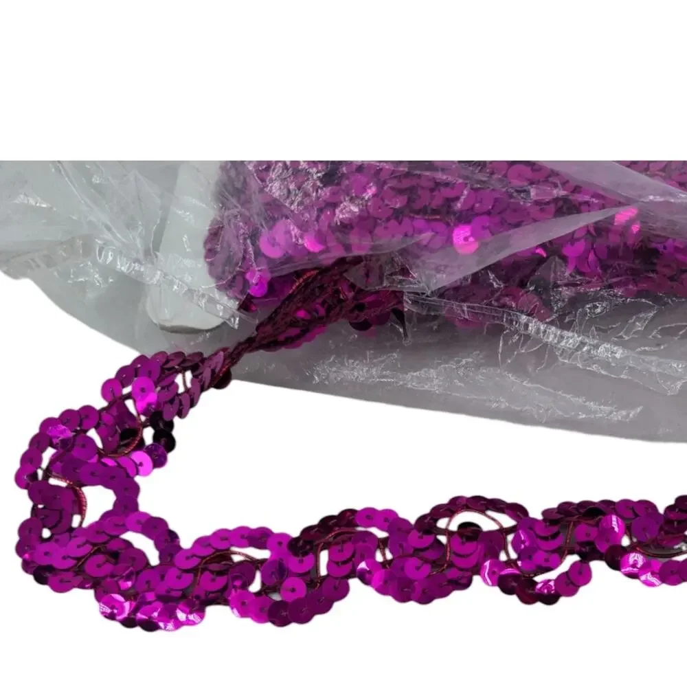 SALE! 36 Yards Bolt Vintage 1980's SEQUIN 1